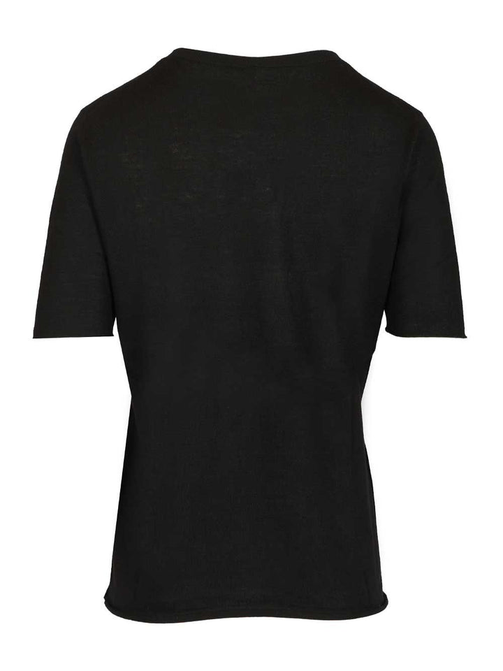 Lisa Yang Ari T-Shirt Tops - Black | c7c0d41f70f7bf906c8da943b61798572ee22a8e