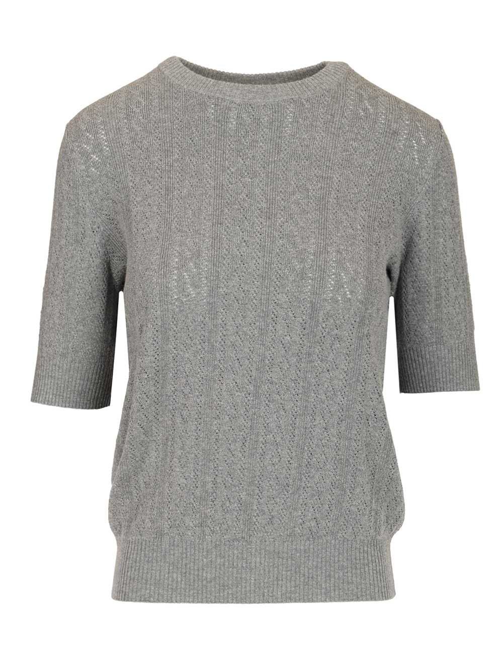 Lisa Yang Nika Knitwear - Grey | 49bb5c2c9443a1b575def8d718ef4cf569a9dc0b