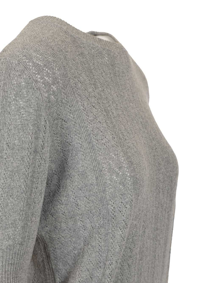 Lisa Yang Nika Knitwear - Grey | 621cda4892ca286cc6e309448223342feef6042a