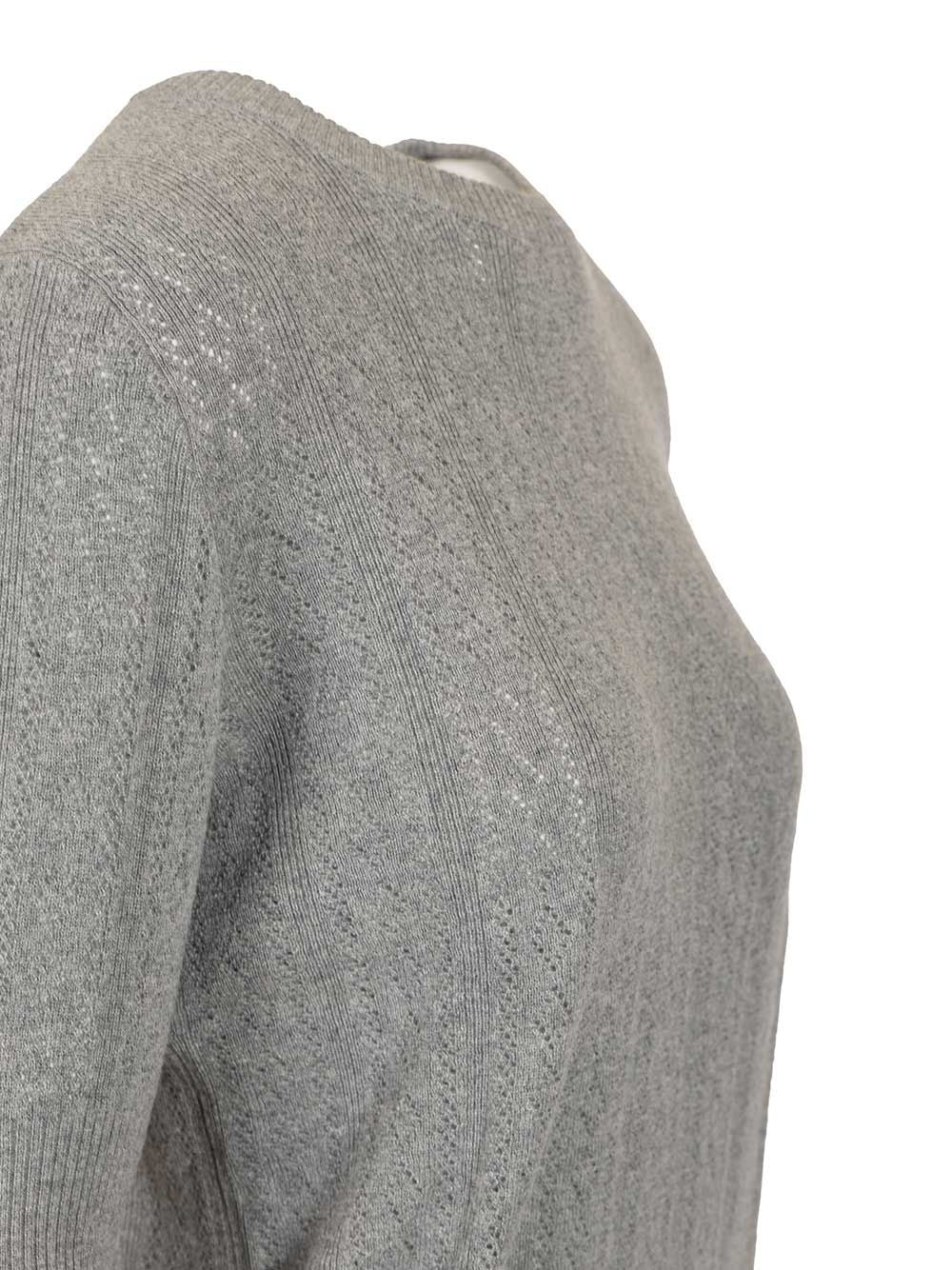 Lisa Yang Nika Knitwear - Grey | 621cda4892ca286cc6e309448223342feef6042a