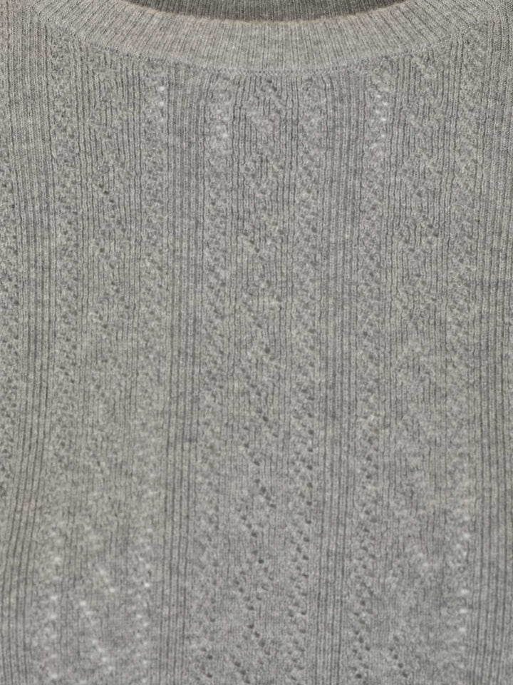 Lisa Yang Nika Knitwear - Grey | 467e88cda75cf75246478b79dc5d1a145735fc9d