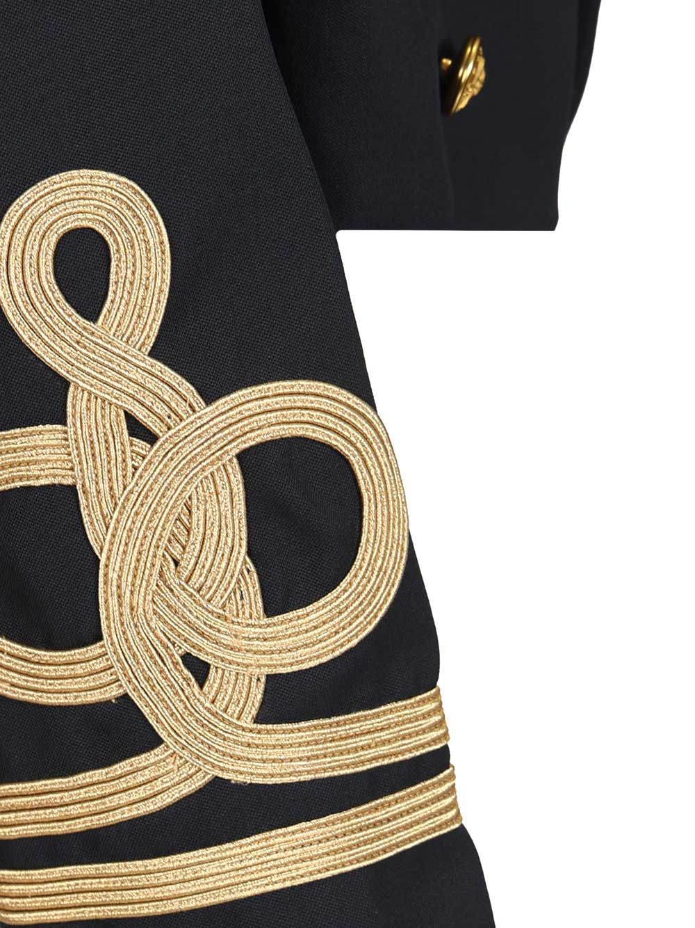 Polo Ralph Lauren Double-Breasted Cropped Wool Jacket Coats - Blue | 9e8ae37a1b1498901b0c8405eec3a957781bfc0f