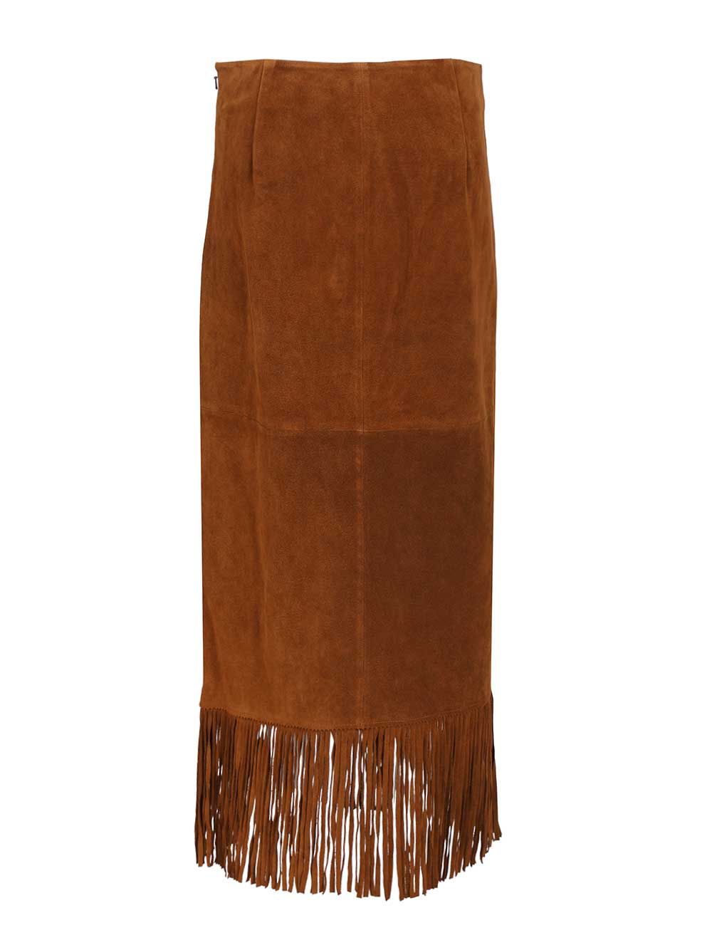 Polo Ralph Lauren Fringe Skirt Skirts - Brown | 513da8b555523826951e8bd8dd81e8f8457a1279
