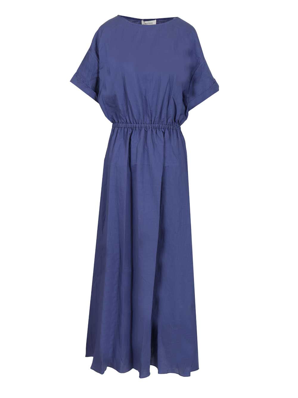 Matteau Relaxed Tee Midi Dress Dresses - Blue | 2e15a4cc3deeeef57c4af9ce2056793c21d43651