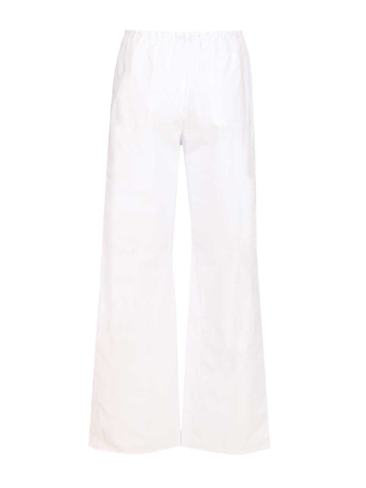 Matteau Organic Cotton Trousers - White | c2bfbb82b9d95f8e14c70621b9d6704cfc4829ef