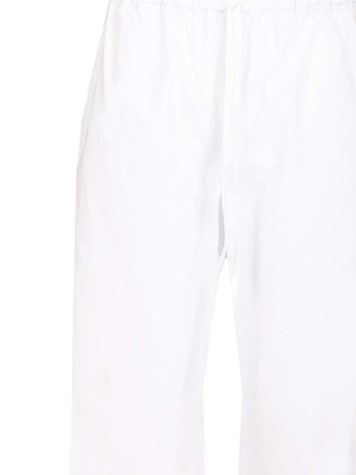 Matteau Organic Cotton Trousers - White | 1ccbac839c97628d15a65024da9425772d8a38e8