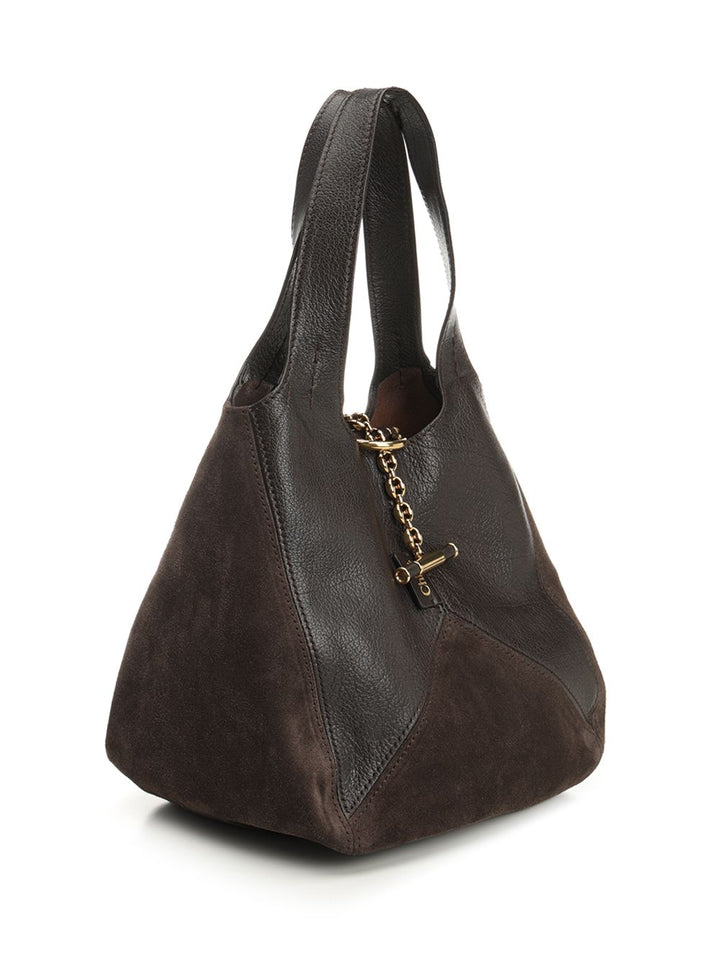 Chloe' S644 - Chloé Balloon Shoulder Bags - Brown | d22e0eb1989c5367421cbfef9f0e4c4ec9624133