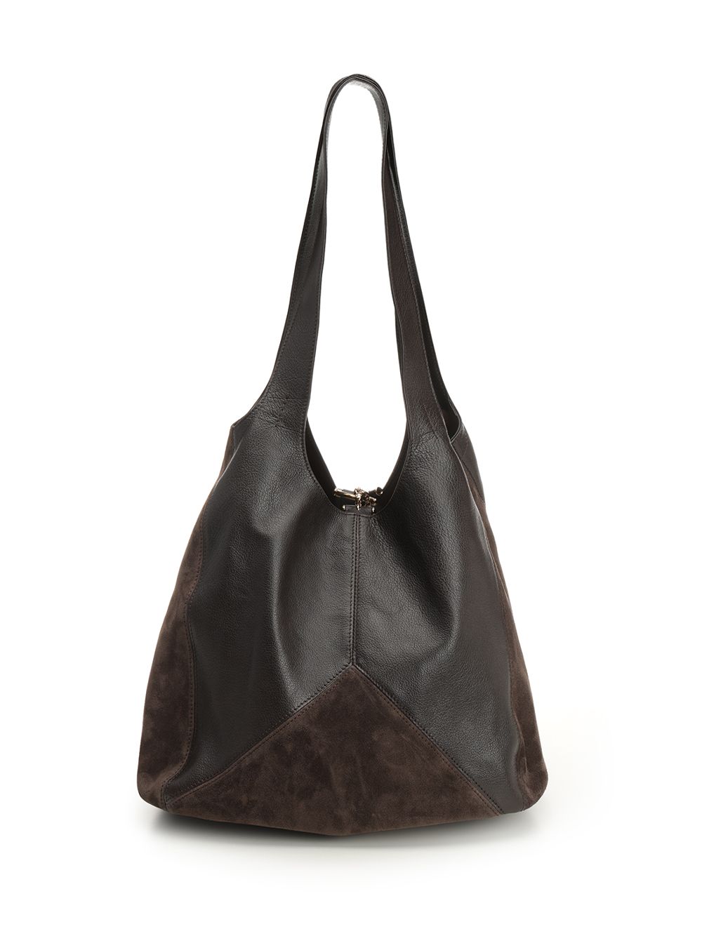Chloe' S642 - Chloé Balloon Shoulder Bags - Brown | 4e40d4e15856deefeacc2438885f15fdf67a0d85