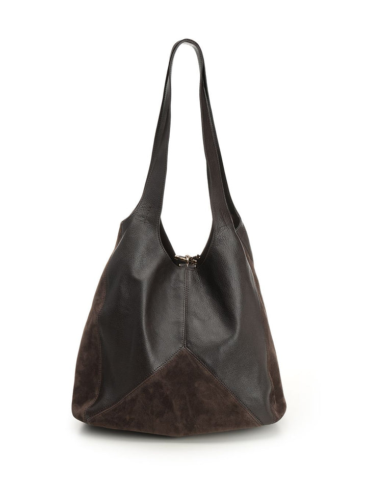 Chloe' Balloon Shoulder Bags - Brown | 4e40d4e15856deefeacc2438885f15fdf67a0d85