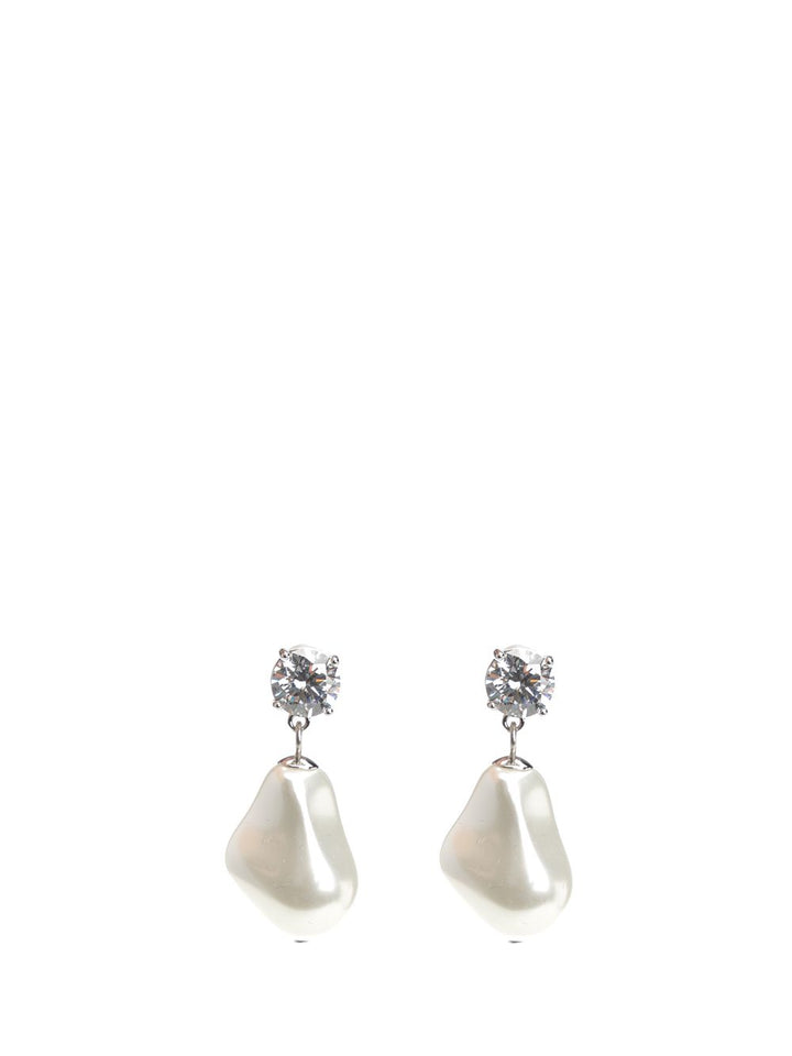 Self-Portrait Pearl Earrings Jewelry - White | 7e4a06b1340960baceb873594191af62e567f4f6