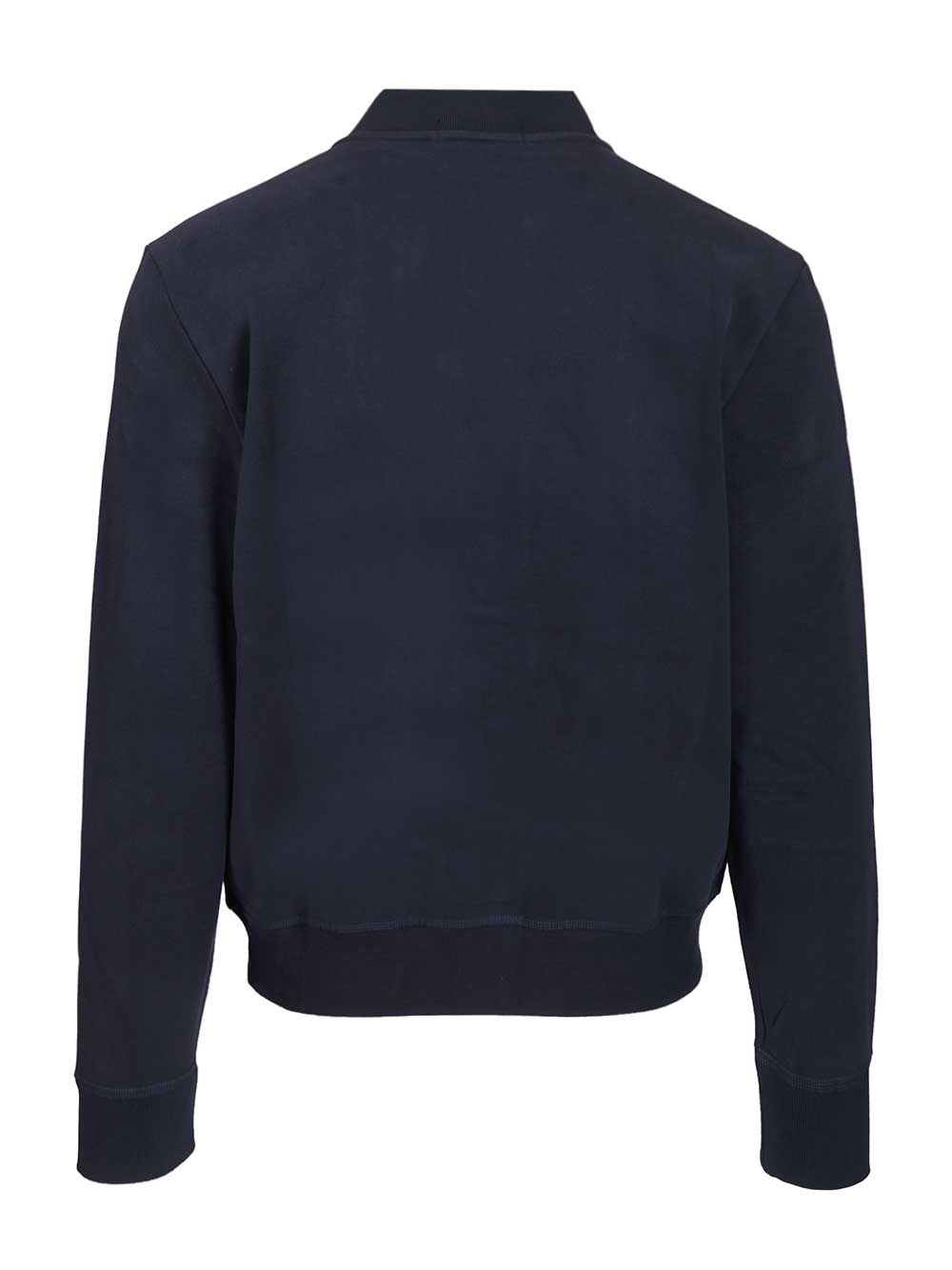 Polo Ralph Lauren Rl Fleece Western-Logo Jacket Sweatshirts - Blue | 69e9b21d3235f162148834b4ffe9186944a7c8c5