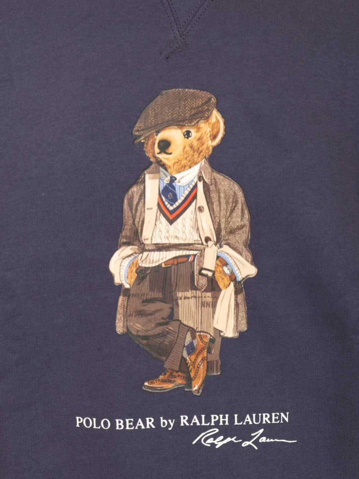 Polo Ralph Lauren Polo Bear Sweatshirt Sweatshirts - Blue | ebf240466ca822e05a2e6e5dca3034c73971f52d