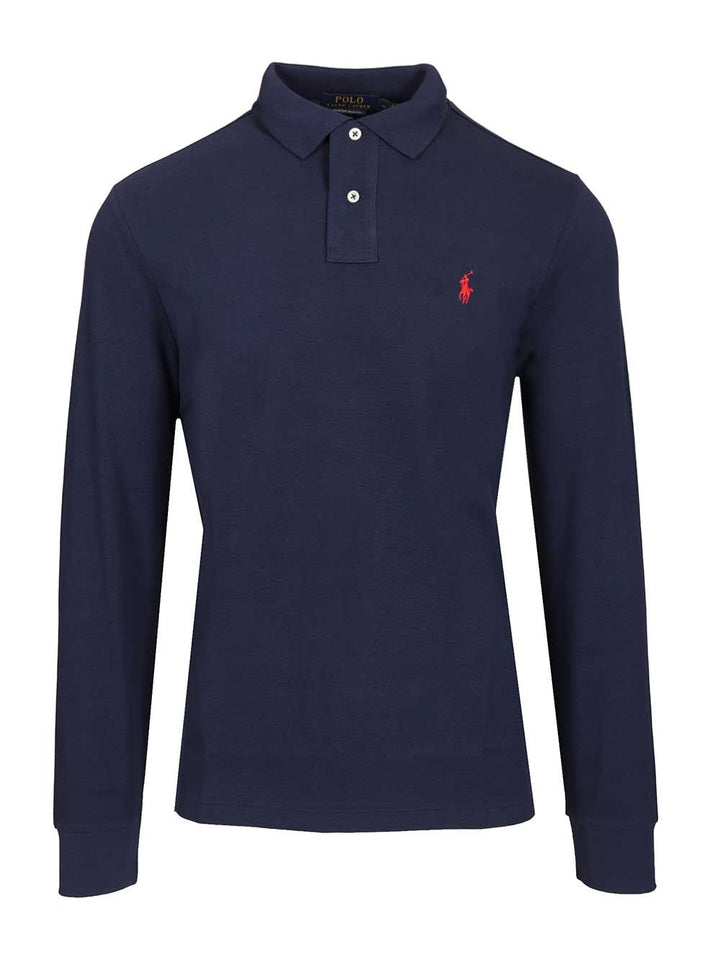 Polo Ralph Lauren Long-Sleeved Polo shirt - Blue | 8d7dd747eb7fc8ca33971554edef131244e0e23c