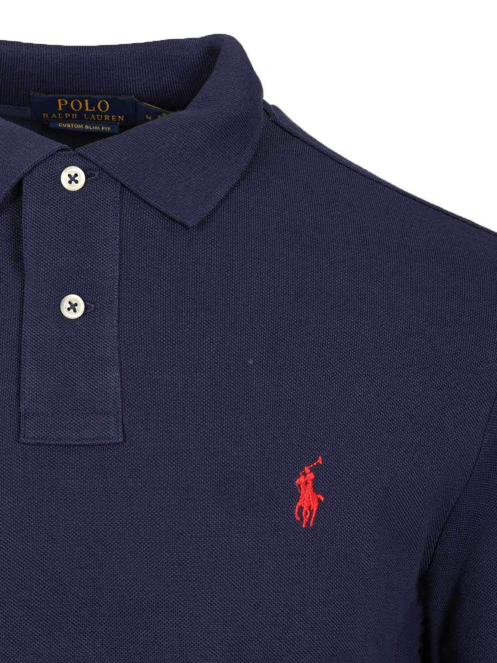 Polo Ralph Lauren Long-Sleeved Polo shirt - Blue | 29caff7be023a6ded9b5c2ee5c8a163a381d4d40