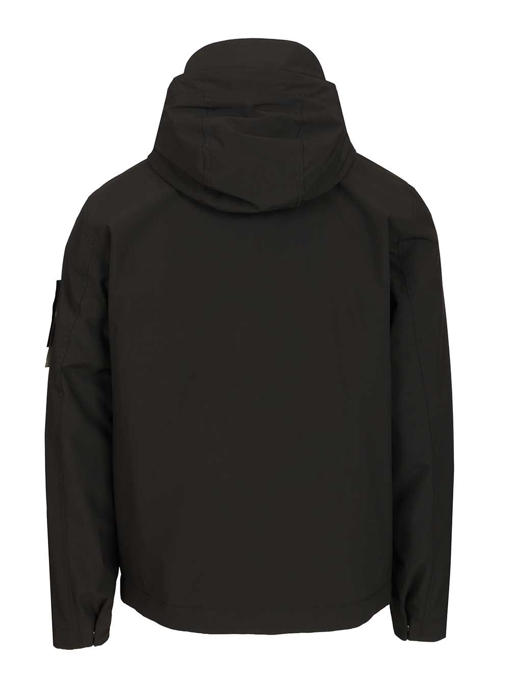 Stone Island Short Parka Jackets - Black | e717c078f8a349b8ce18891d60613ca7059d718c