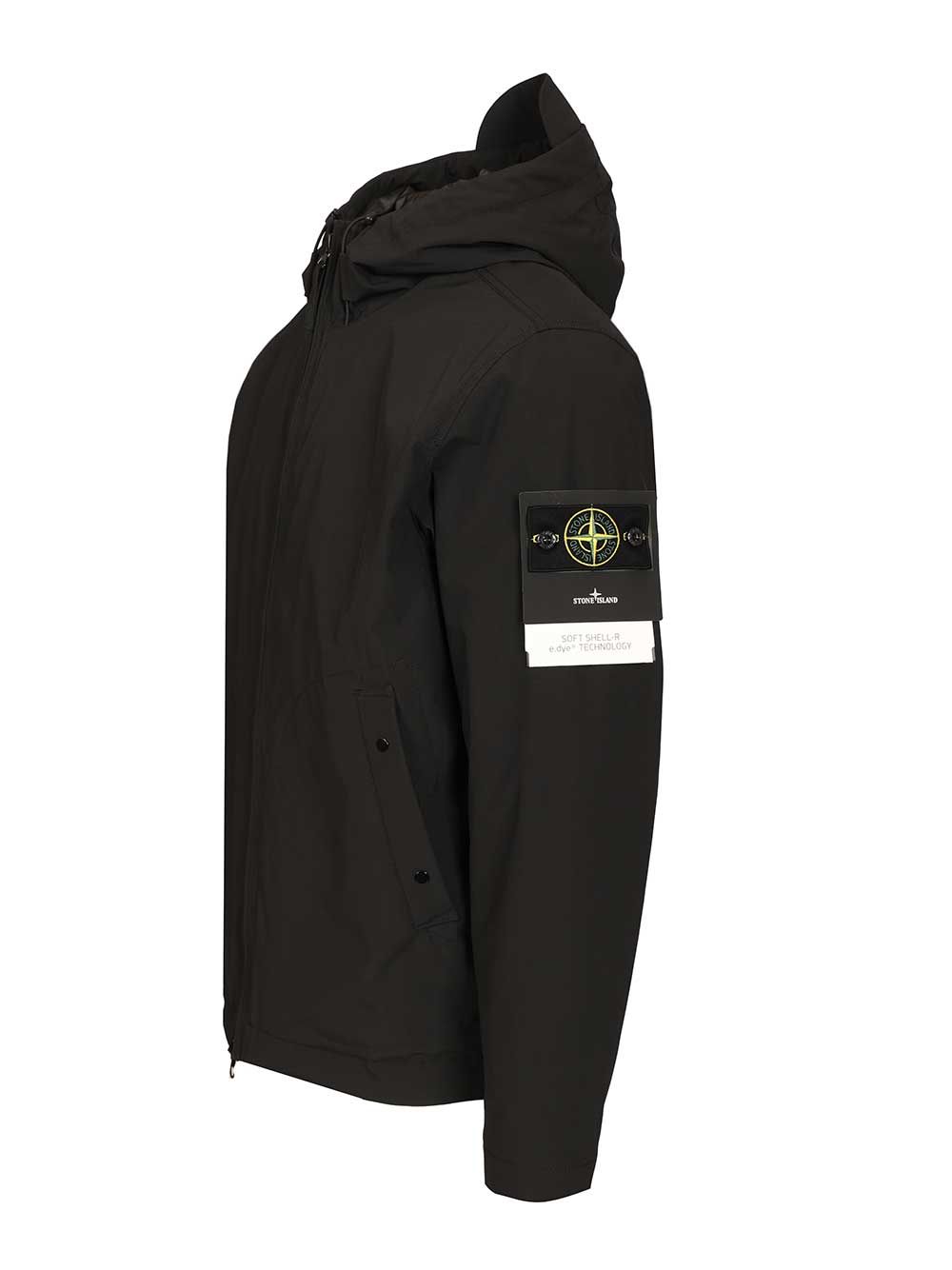 Stone Island Short Parka Jackets - Black | 07a862d7119bab621fdcc0da41935af57c33533a
