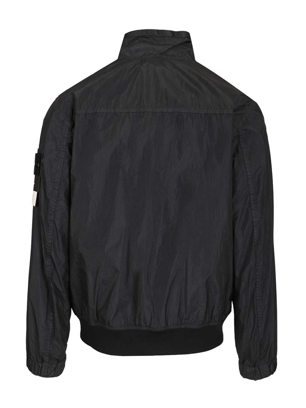 Stone Island Jacket Garment Dyed Crinkle Reps Ny, Recycled Nylon Jackets - Blue | e6703ff4764d2715a9529a28b2b5ccb9624a933e