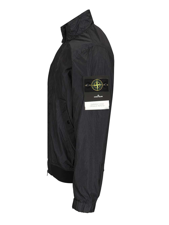 Stone Island Jacket Garment Dyed Crinkle Reps Ny, Recycled Nylon Jackets - Blue | 330b957167f502380dc20e5648a48f4c4383717e
