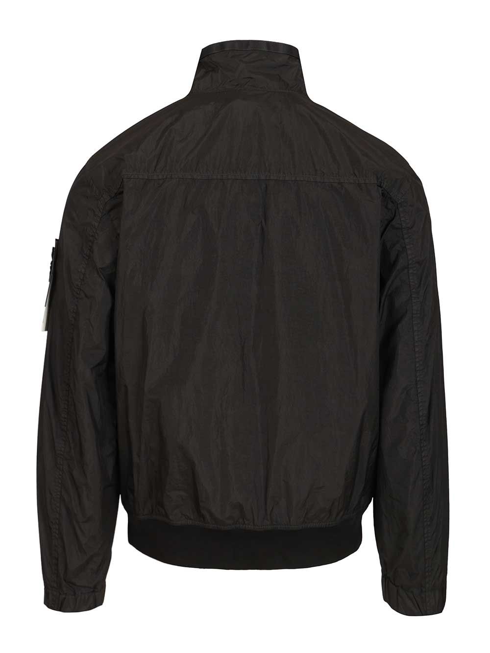Stone Island Crinkle Reps Ny Jackets - Black | 522ac1213d298cfbb984e054feb27d057f74dd5b