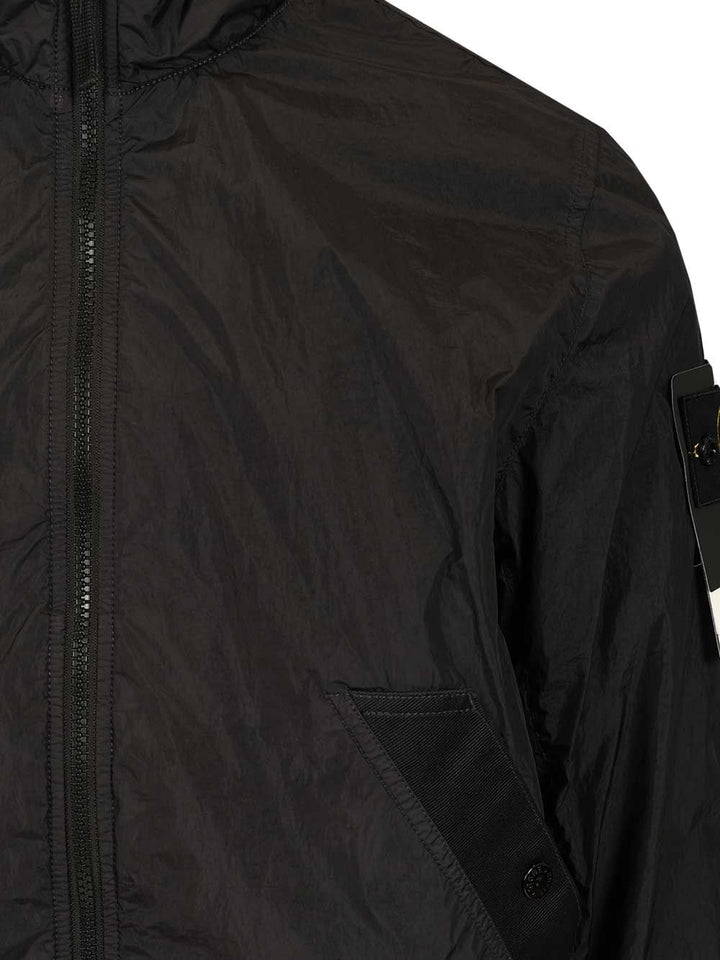 Stone Island Crinkle Reps Ny Jackets - Black | 791b42e6246c16545d8a83dc9d8a0fc0032c7f23