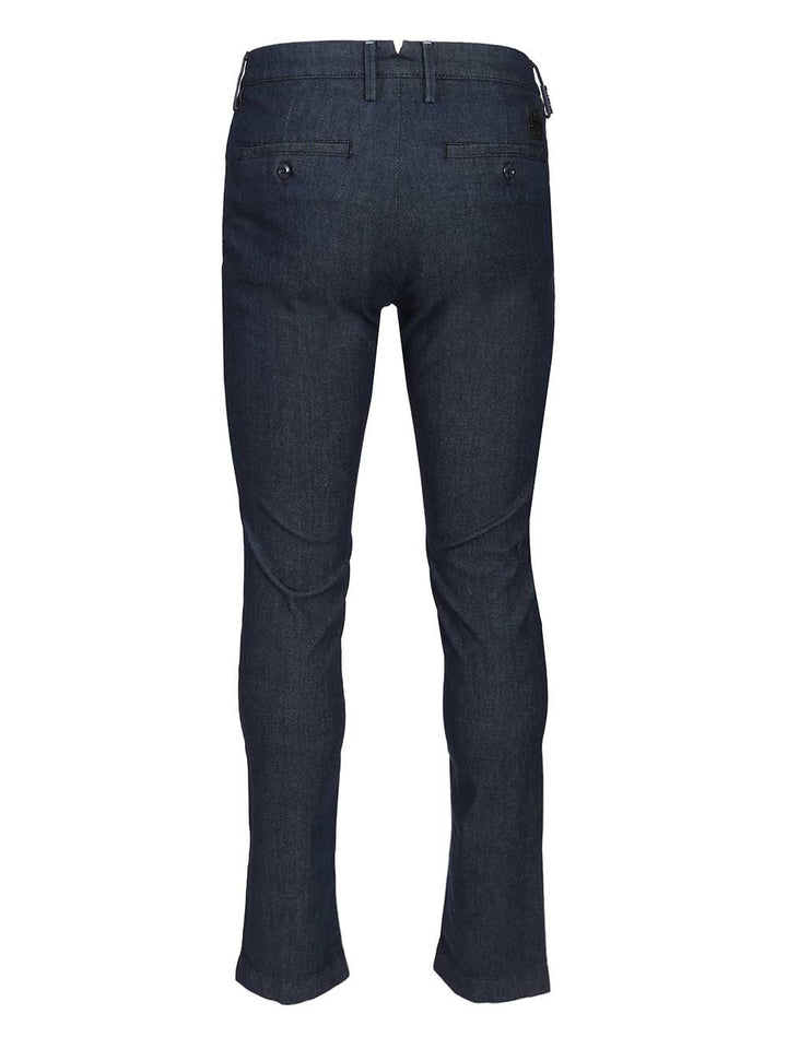 Jacob Cohen Pantalone Slim Fit Bobby R1 Tasca America Trousers - Blue | 9d15d6bff338b9fa3fd1c6c245ea7d7be60bebfb