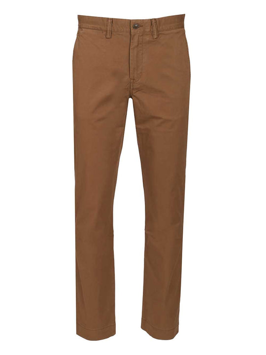 Bedford Stretch Chino Trousers Brown