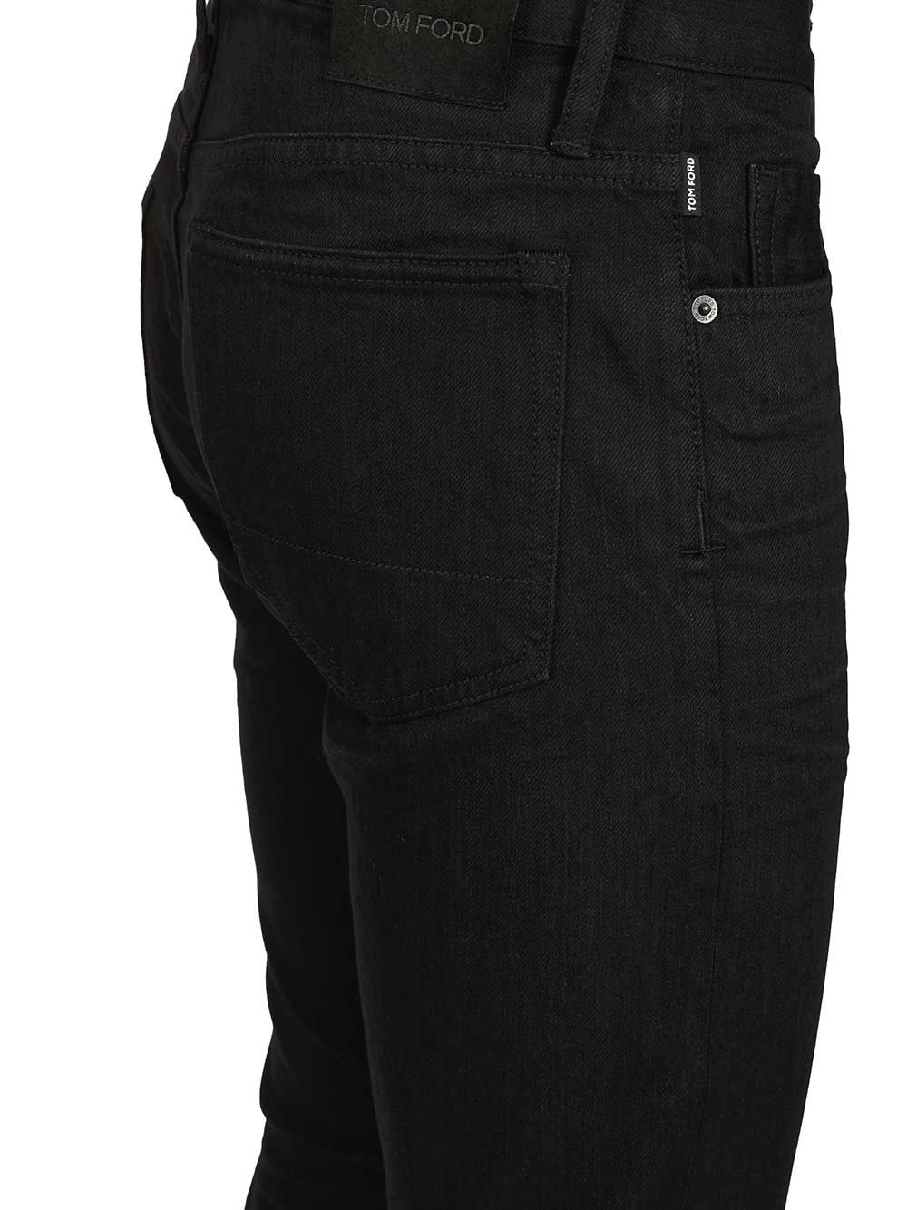 Tom Ford Stretch Selvedge Denim Slim Fit Jeans - Black | 0995a7b3ac9d3b3c53eb587d4485fd8479235f1d