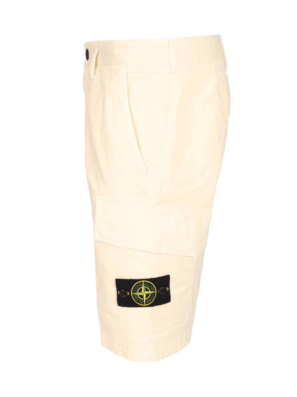 Stone Island Old Trousers - White | 26a97cc89f2631d1311c52611c68f3bf5d11cb0f