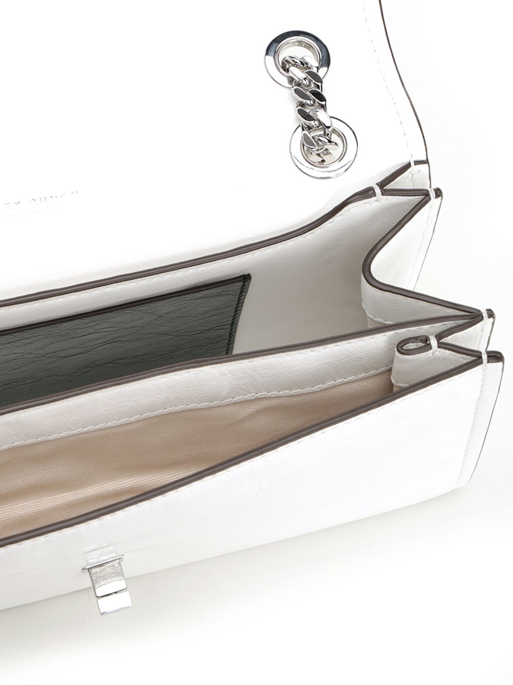 Tory Burch Kira Turnlock Shoulder Bag Crossbody Bags - White | 80d4227f7cf6e55465bb9c3ea03a2133ce9760d8