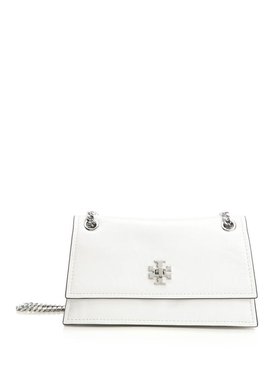 Kira Turnlock Mini Bag Shoulder Bags White