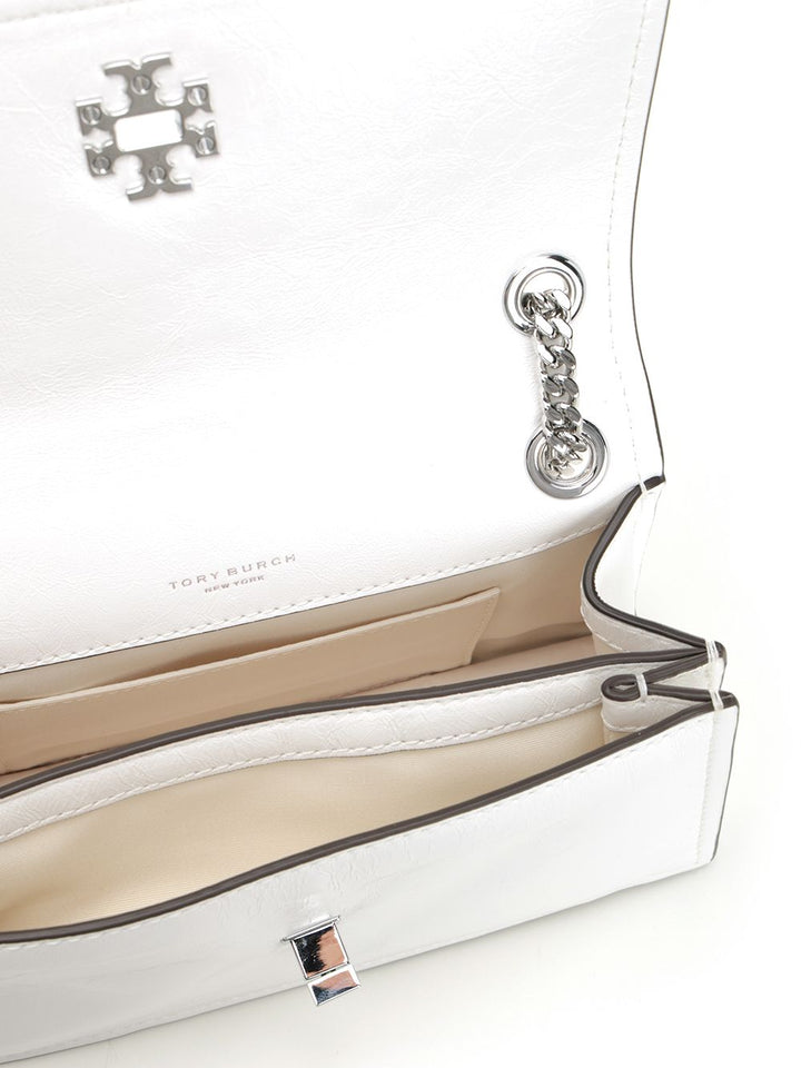 Tory Burch Kira Turnlock Mini Bag Shoulder Bags - White | 9e8a148f24f6117afff7a0a62d21676b89de9892