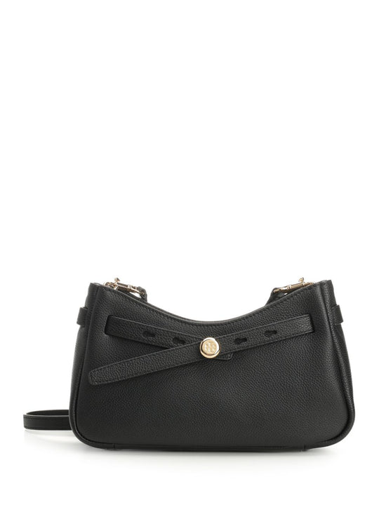 Romy Zip Top Crossbody Crossbody Bags Black