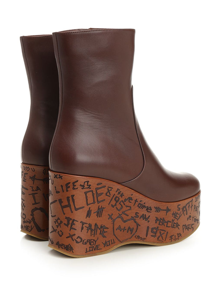 Chloe' 15d - Maxime Boots - Brown | 8cca86ac95a586f8408cd49eca1254b874ad1081