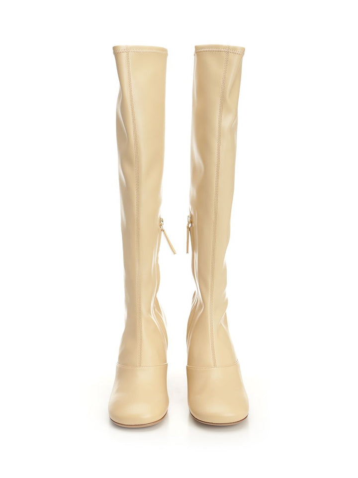 Chloe' Janis Boots - Beige | 94d4eedbda913d0956494b509b32b983217b707a
