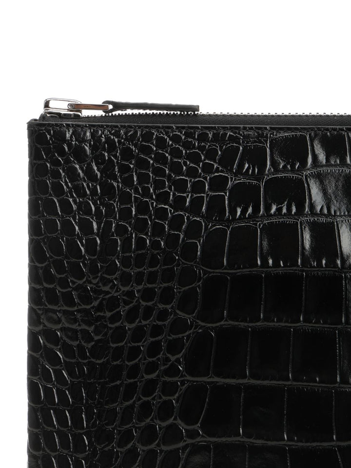 Tom Ford Slim Leather Pouch Small leather goods - Black | c59d0cfae84acd3e34b28a66cd87aba133891867