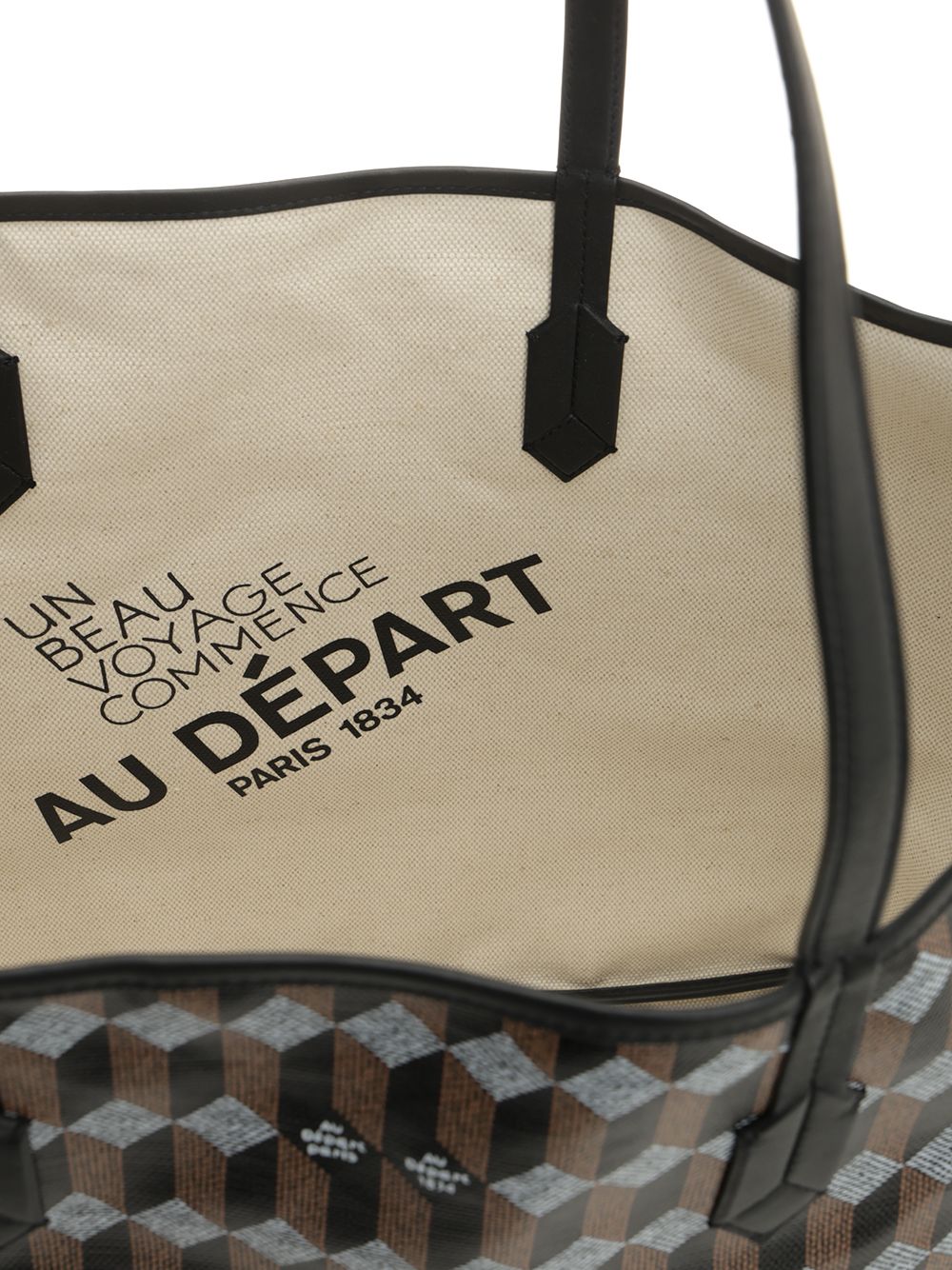 Au Depart Tote L No.55 Shoulder Bags - Black | 07eb459c03f388e9bb6e654d1db8273b09680ac1