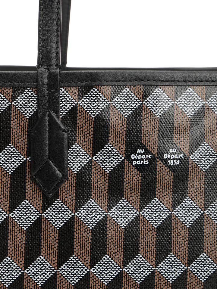 Au Depart N° 47 Shoulder Bags - Black | 62e477c9385dccd649f2b710f24b4e0b5972805c