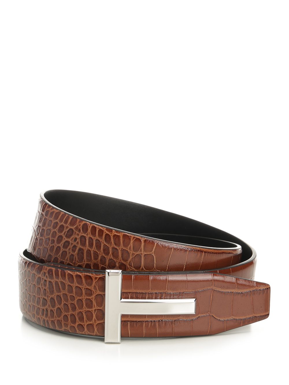Tom Ford Reversible T-Belt Belts - Brown | f7de739363df0640451f0b78a5937f135088b665
