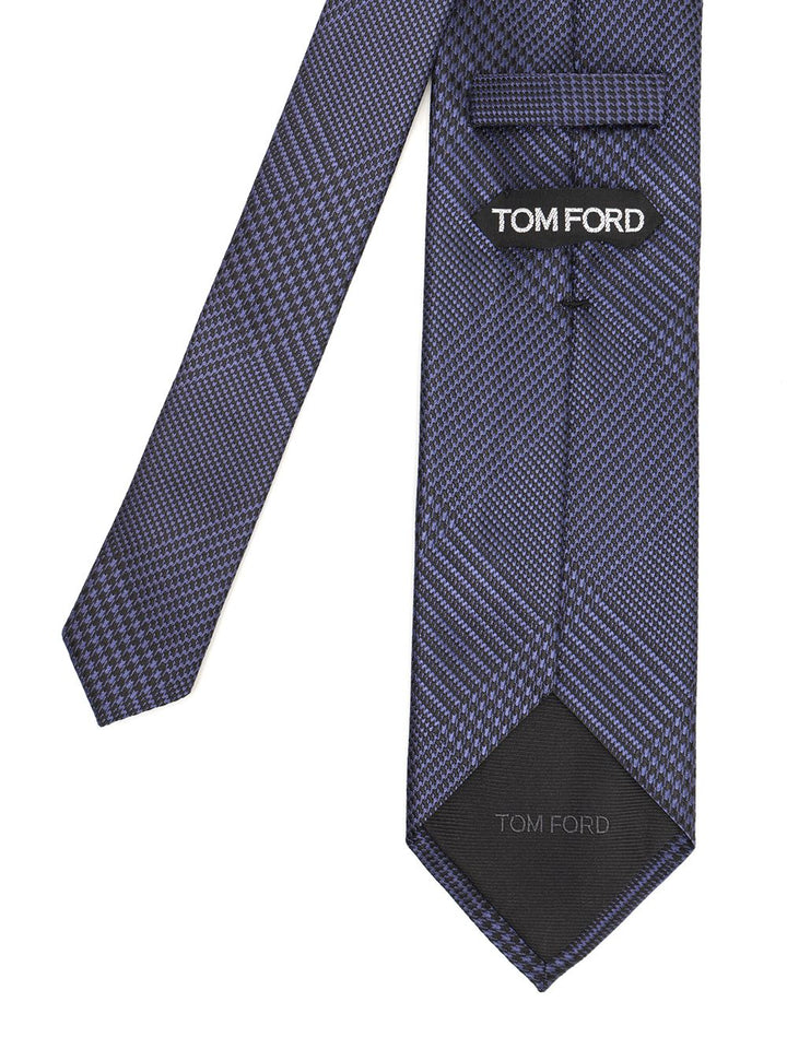 Tom Ford Prince Of Wales Tie Ties And Bow Ties - Blue | 812a2db10455ef66da1622f2957bbc50b6d92ecf