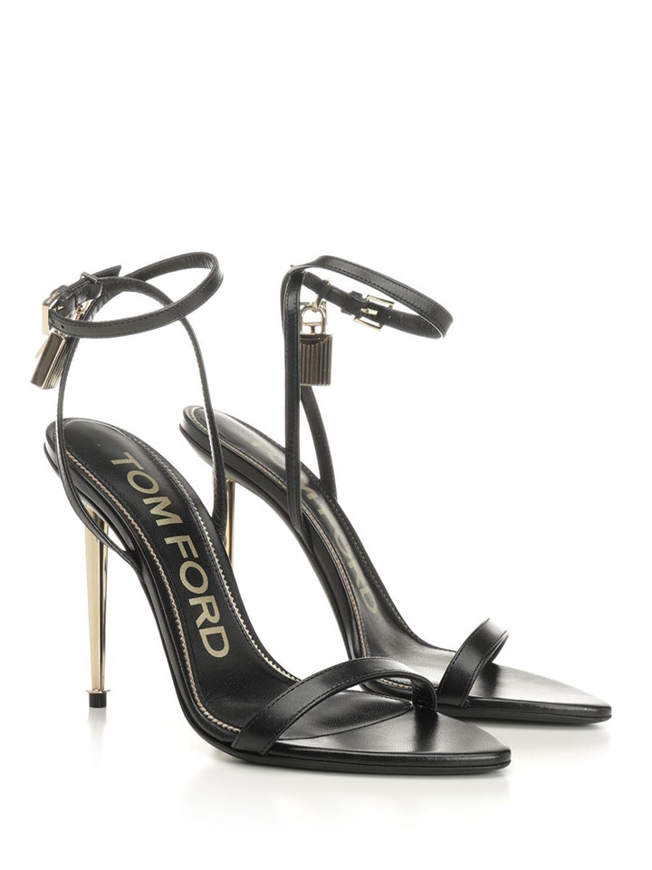 Tom Ford Padlock Sandals - Black | c39f3ccd69b2002f1b00164c3490785155a4e87f