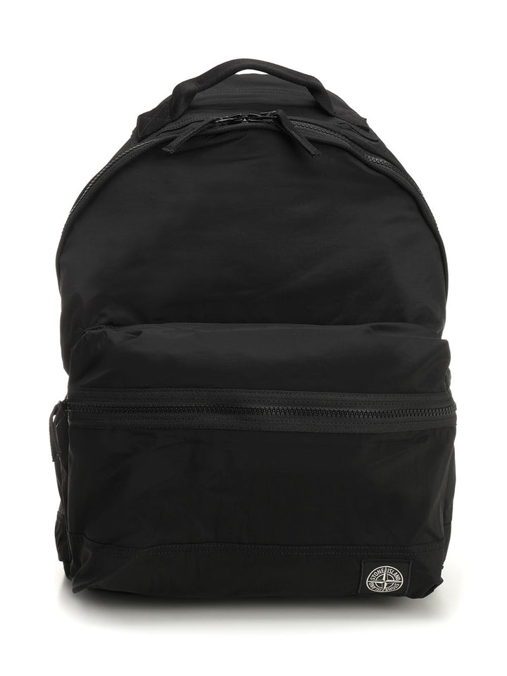 Stone Island Nylon Metal Backpack Backpacks & Travels - Black | 663cdddc99e24803098750a1f1040402ed9d3918
