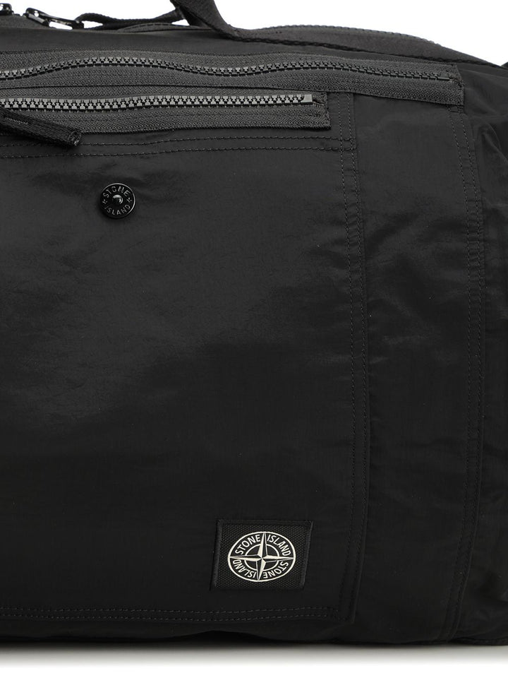 Stone Island Nylon Metal Duffel Bag Handbags - Black | c0dc61275ea03796df2ebe9e07e30cc76fe19d3c
