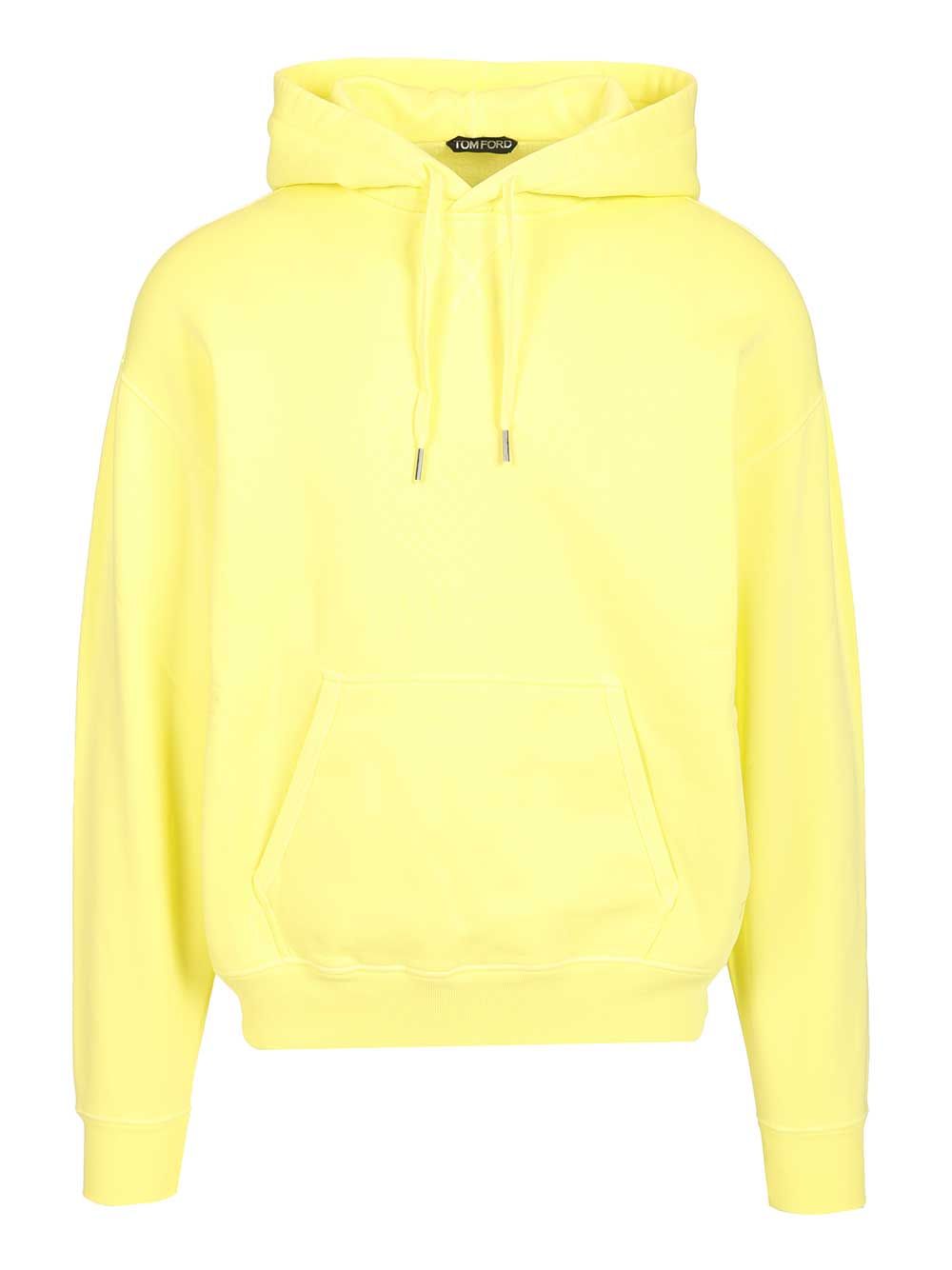 Tom Ford Yellow Hoodie Sweatshirts - Yellow | abb7ba46cb09c88318570afcb3d8ee1d54c5fe60