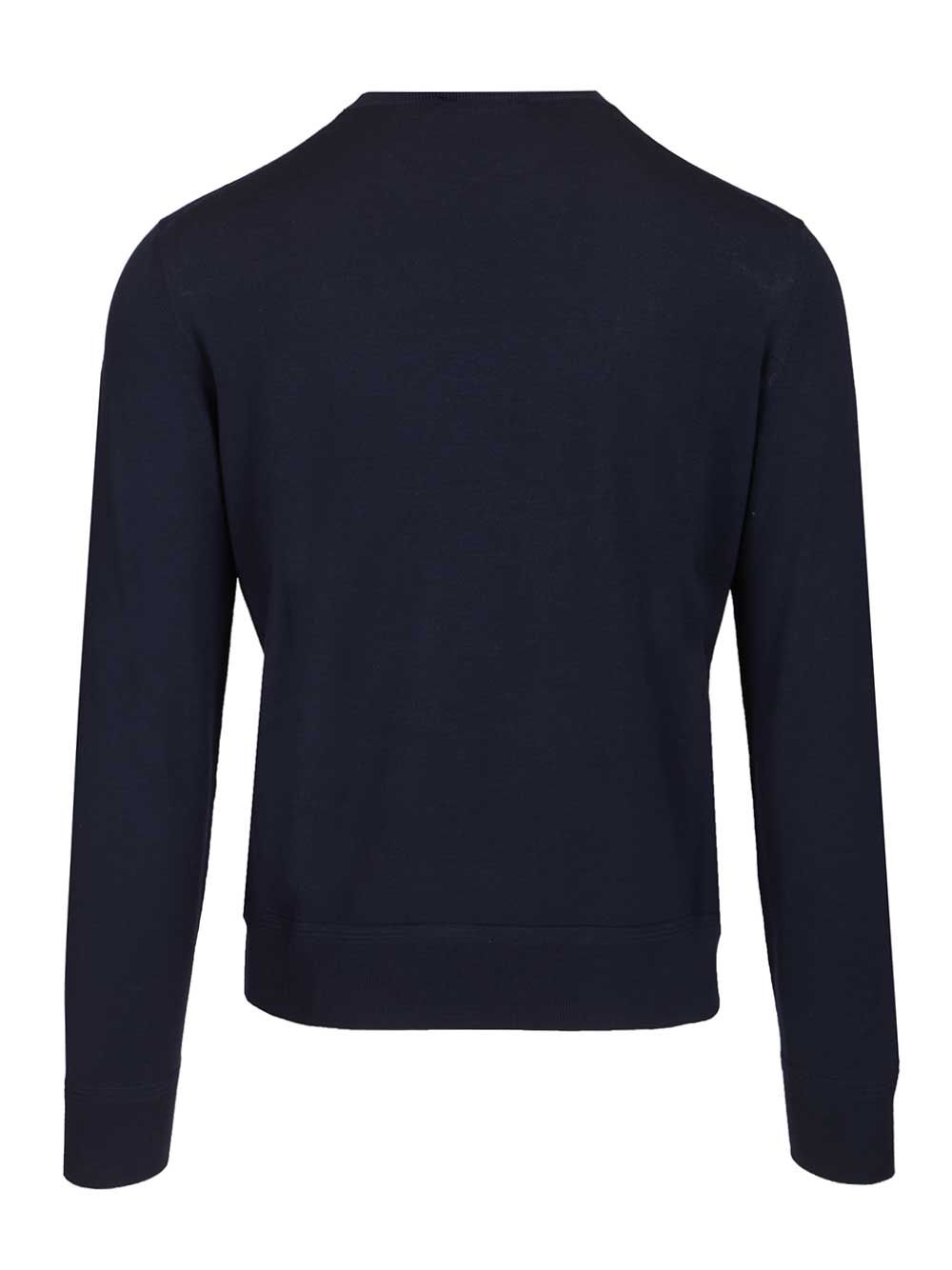 Tom Ford Wool Sweater Knitwear - Blue | 93d360deaa543a79371489b392f134c33e295b66