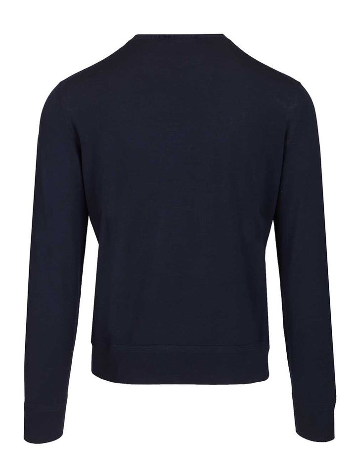 Tom Ford Wool Sweater Knitwear - Blue | 93d360deaa543a79371489b392f134c33e295b66