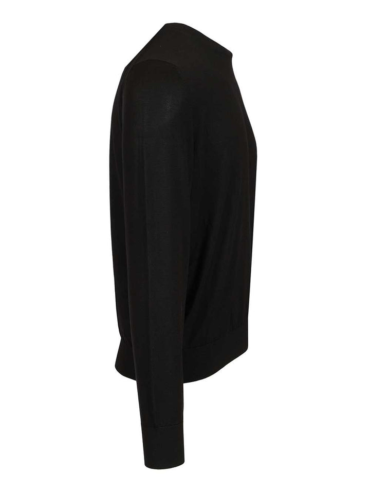 Tom Ford Silk Sweater Knitwear - Black | 3f5ab1fbde755c8801303dc1594936c950697291