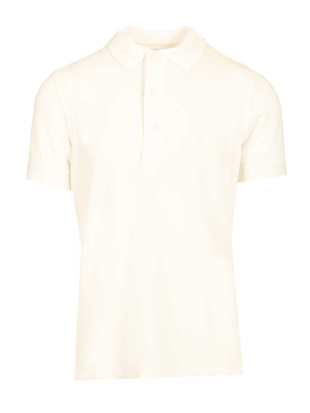 Tom Ford Cotton Piqué Polo shirt - White | ec4e5287a00d33233b79e1c8a60f28ea2cf43d43