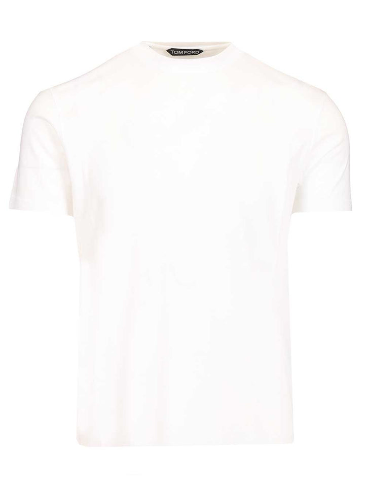 Tom Ford Crew Neck T-Shirt - White | 245ad5c70a04dbc7fe137b621b54e19cb989663f