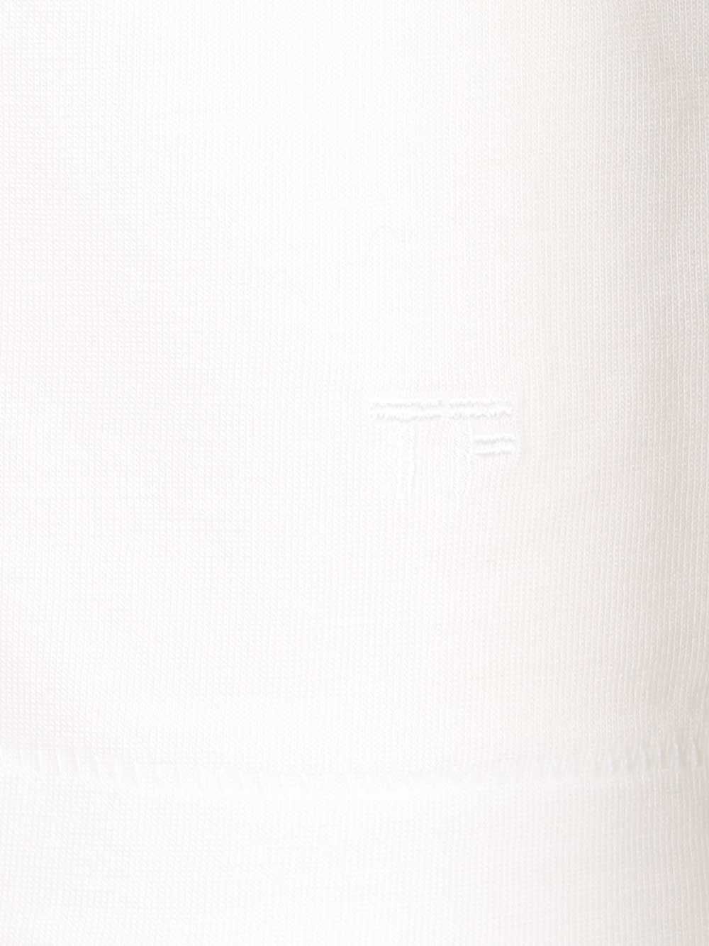 Tom Ford Lyocell Cotton Short Sleeve Crewneck T-Shirt - White | f9b08bef5fe43ca5b0815c999a4d1b781ebc8843