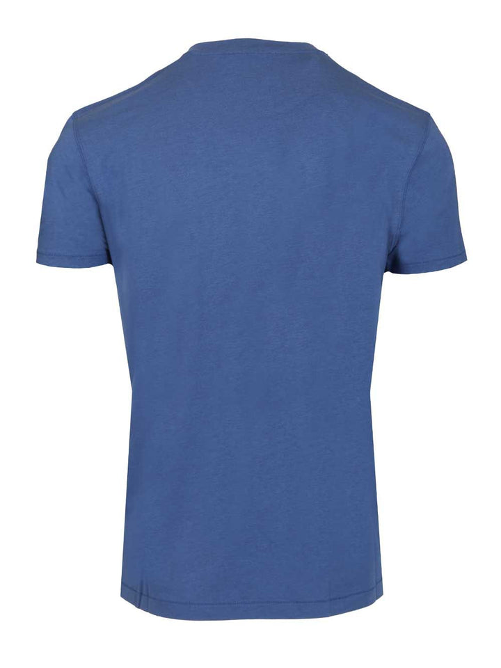 Tom Ford Crew Neck T-Shirt - Blue | f8a390519d87652437794f0f3408a845ad04ed7c